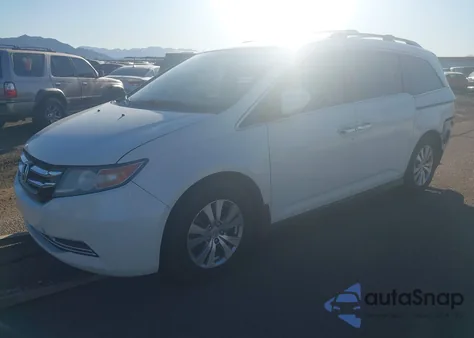 2015 Honda Odyssey Ex-L from USA, damaged, VIN 5FNRL5H60FB099370
